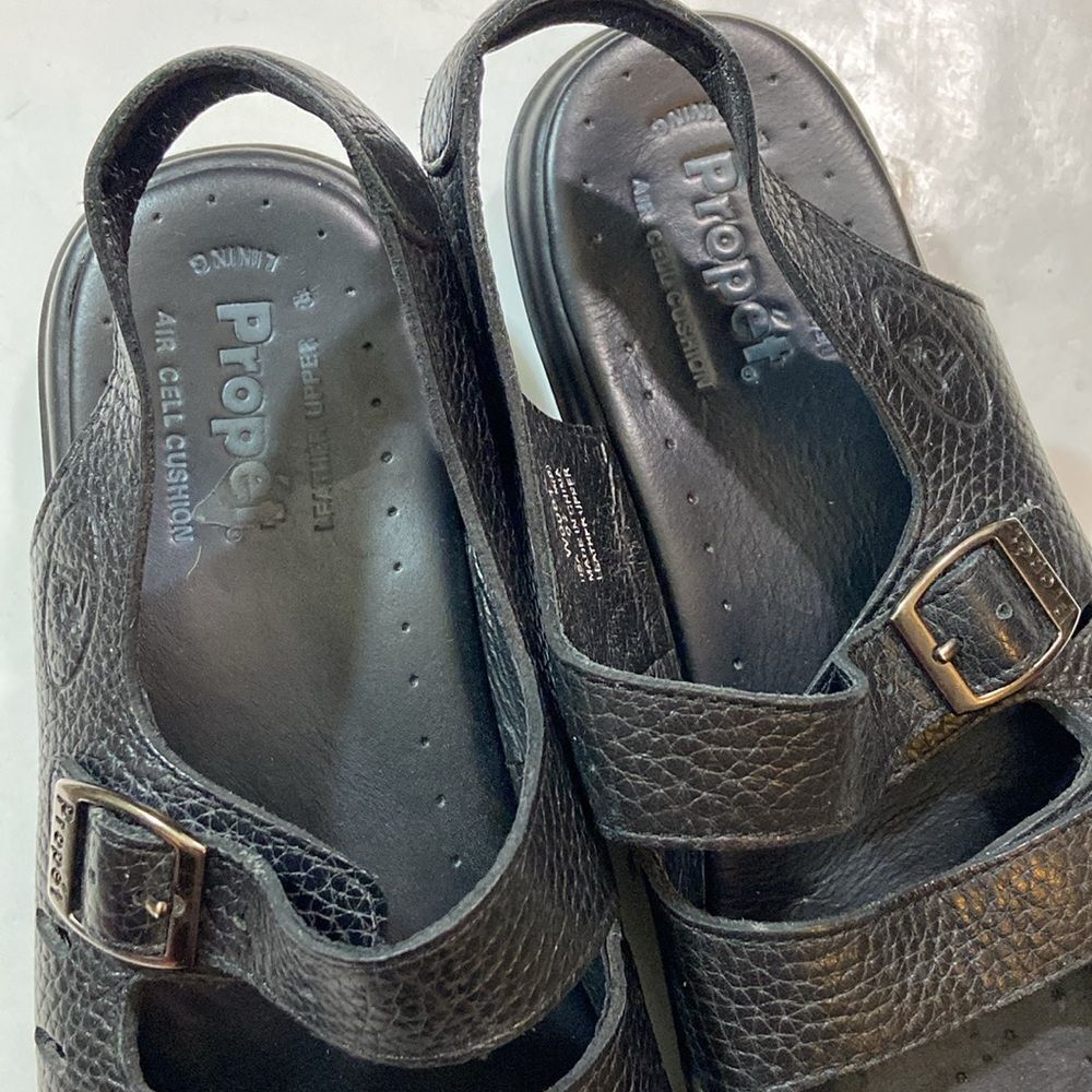 Propet Air Cell Cushion Breeze Leather Upper Women’s Shoes Sandals Size 9.5 M(B) - Picture 6 of 16